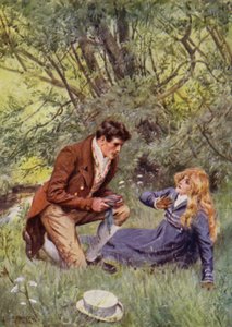 Illustration för Amatör Gentleman av Jeffery Farnol (Color Lito)