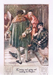 Kommer och går och väntar på hans nöje av Charles Edmund Brock