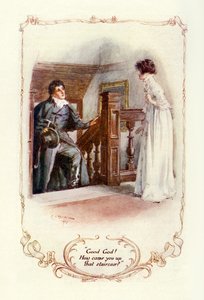 Gode Gud! Hur kom du upp för trappan? 1907 (illustration) av Charles Edmund Brock