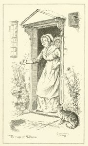 Illustration till The Essays of Elia av Charles Lamb (gravyr) av Charles Edmund Brock