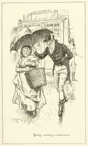 Illustration till The Essays of Elia av Charles Lamb (gravyr) av Charles Edmund Brock