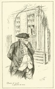 Illustration till The Essays of Elia av Charles Lamb (gravyr) av Charles Edmund Brock