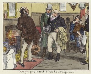 Illustration till Pickwick Papers av Charles Edmund Brock