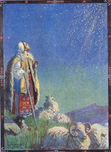 Den kom ner som en skur av gnistor, scen från "The Story of the Firefly" i "Children