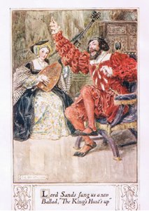 Lord Sands sjöng en ny ballad för oss, The King