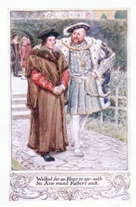 Gick en timme eller så..med armen runt pappas hals av Charles Edmund Brock