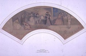 Förberedelser för en festboll av Charles Edward Conder