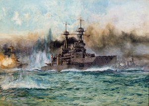 H.M.S. Vanguard i slaget vid Jylland, 1924