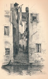 En gata i Venedig, 1895