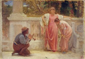 The Green Lizard, 1902 (penna och olja ombord)