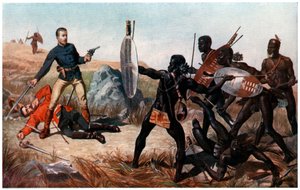 Incident vid slaget vid Isandlwana, Anglo-Zulukriget, 22 januari 1879