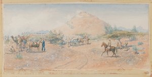 ?Slaget vid Hasheen, 1885?, 1885 av Charles Edwin Fripp