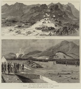 Med den brittiska garnisonen i Suakim av Charles Edwin Fripp