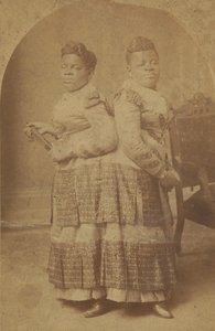 Albumtryck av Millie och Christine McCoy, 1880-1890-talen.