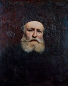 Porträtt av den franske kompositören Charles Gounod (Paris av Charles Emile Auguste Carolus-Duran