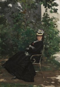 Porträtt av Madame Alice Hoschede, ca 1872-78