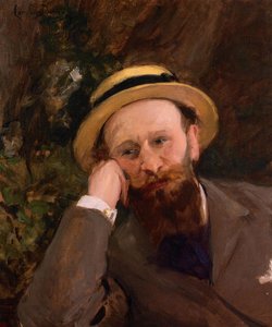 Porträtt av Manet