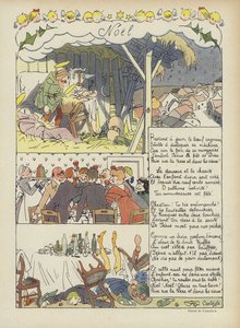 Jul. Illustration för Le Rire