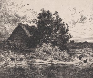 Kercassier Bush, ca. 1875-80. av Charles Emile Jacque