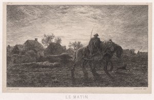 Morgon av Charles Emile Jacque