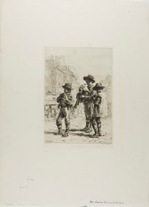 Pifferari av Charles Emile Jacque