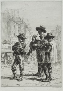 Pifferaris av Charles Emile Jacque