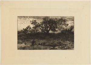 Skriva ut av Charles Emile Jacque