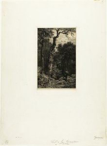 Skjuta Woodcock av Charles Emile Jacque