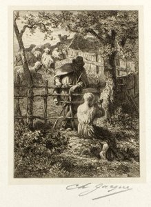 Sommar av Charles Emile Jacque