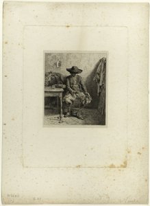 Den trasiga krukan av Charles Emile Jacque