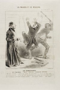 Homeopaterna: Andra behandlingen (platta 5) av Charles Emile Jacque