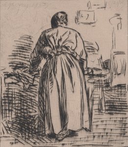 Den strykande kvinnan, 1843.