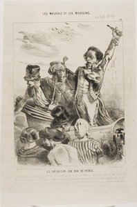 Kungen av Persiens läkare (plansch 19) av Charles Emile Jacque