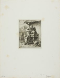 Knivsliparen av Charles Emile Jacque