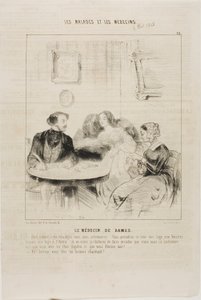 Damernas doktor (plåt 23) av Charles Emile Jacque