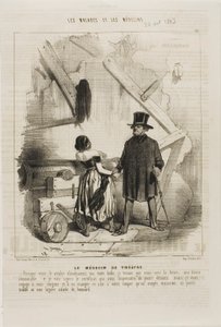 Teaterdoktorn (tavla 25) av Charles Emile Jacque