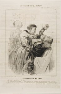 Tanddragaren (skylt 15) av Charles Emile Jacque