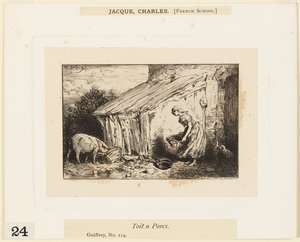 Gristak av Charles Emile Jacque