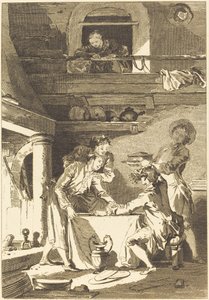 Ålpastej av Charles Emmanuel Patas after Jean Honoré Fragonard