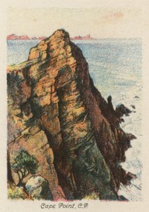 Sydafrika: Cape Point, CP (färglitografi) av Charles Ernest Peers