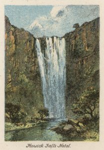 Sydafrika: Howick Falls, Natal (färglitografi) av Charles Ernest Peers