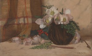Stilleben med rosor, ca. 1885-87.
