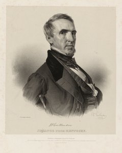 John Jordan Crittenden av Charles Fenderich