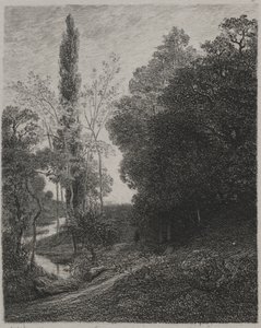 Banken av floden Cousin av Charles Francois Daubigny