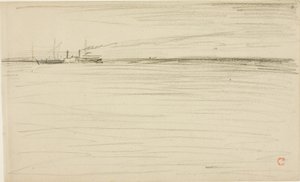 Korsar kanalen av Charles Francois Daubigny