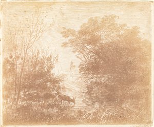 Rådjur av Charles Francois Daubigny
