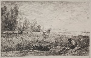 Slåtter av Charles Francois Daubigny