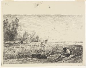 Slåtter av Charles Francois Daubigny