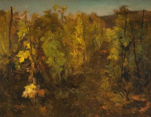 Vinrankan, 1860-1863 av Charles Francois Daubigny