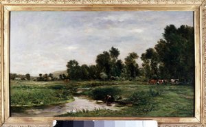 Arques Valley-målningen av Charles Francois Daubigny av Charles Francois Daubigny
